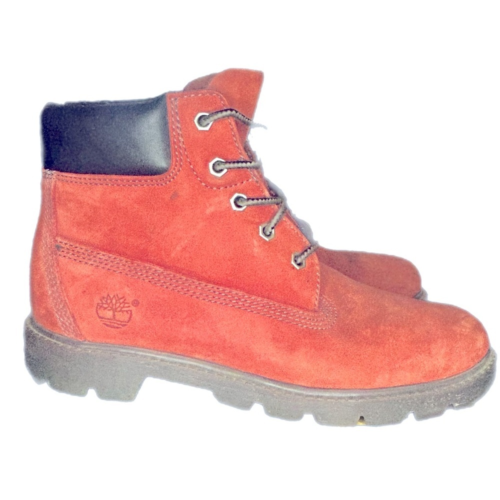 Timberland City Year boots | Men’s sz 5 | fits Women 6.5 | Red | Good Condition